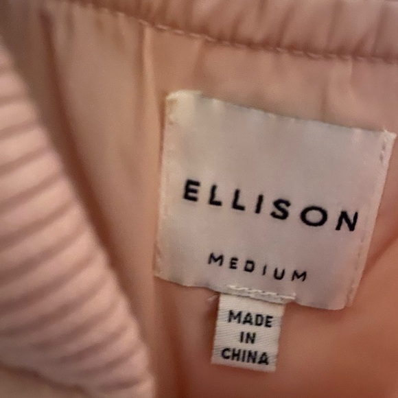 ELLISON pink bomber jacket with bows - Picture 2 of 10